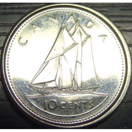 10 центів 2002 P Канада 50 років правління Єлизавети