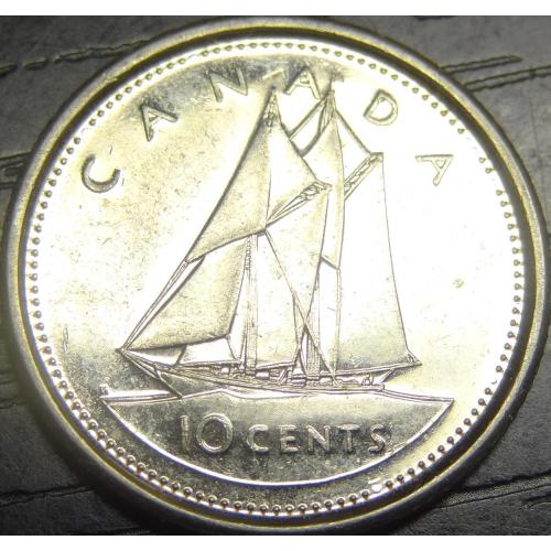 10 центів 2002 P Канада 50 років правління Єлизавети