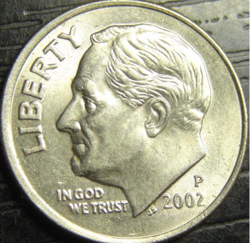 10 центів 2002 P США
