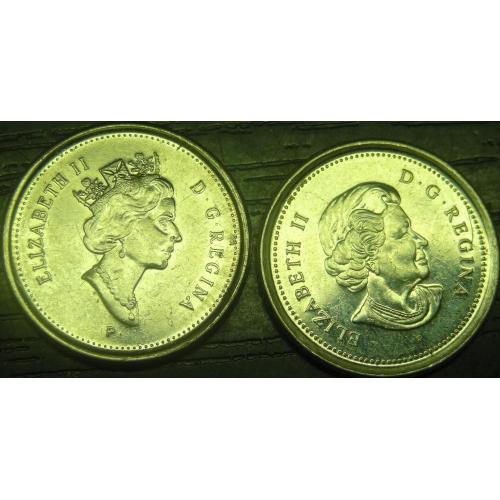 10 центів 2003 Канада (два різновиди)