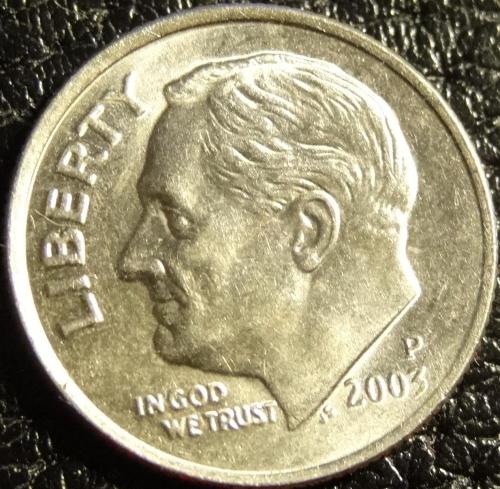 10 центів 2003 P США