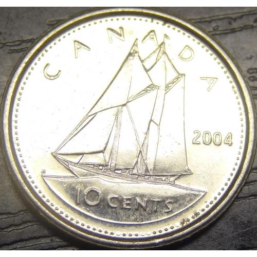10 центів 2004 Канада