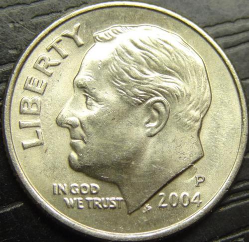 10 центів 2004 P США