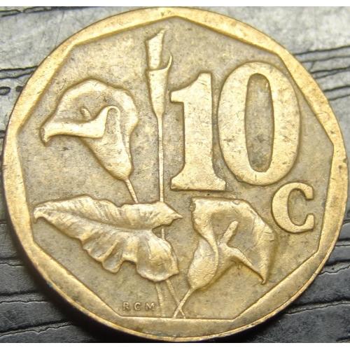 10 центів 2004 Південна Африка