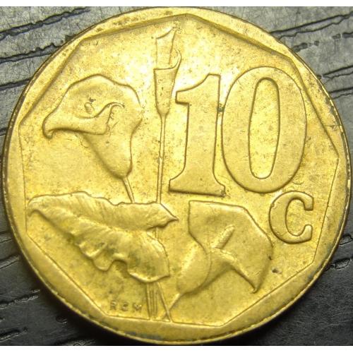 10 центів 2007 Південна Африка