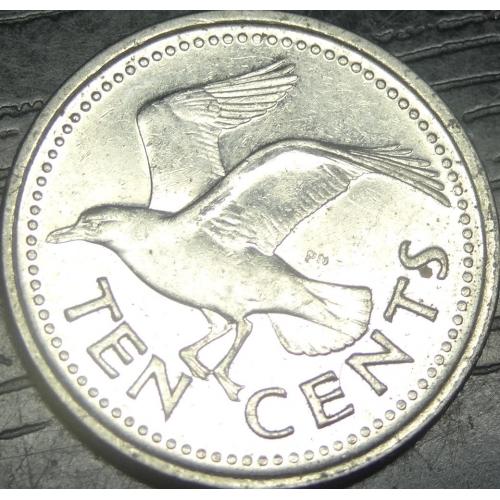 10 центів 2008 Барбадос