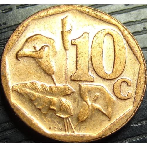 10 центів 2015 Південна Африка