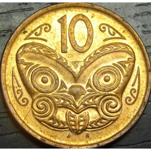10 центів 2009 Нова Зеландія