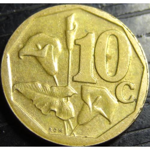 10 центів 2009 Південна Африка