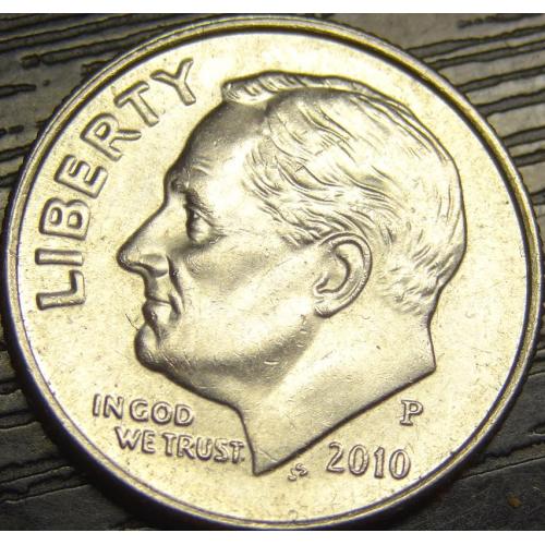 10 центів 2010 P США