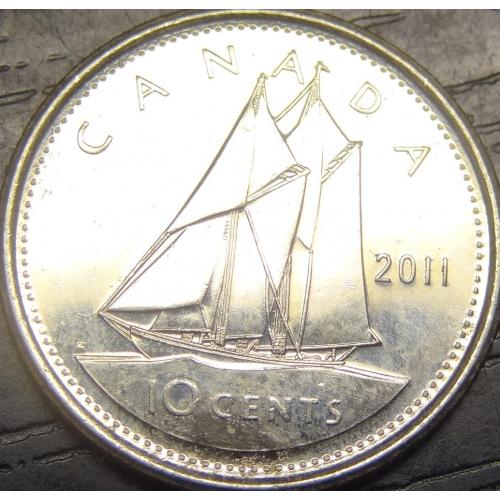 10 центів 2011 Канада