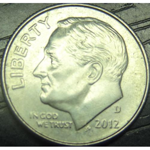 10 центів 2012 D США