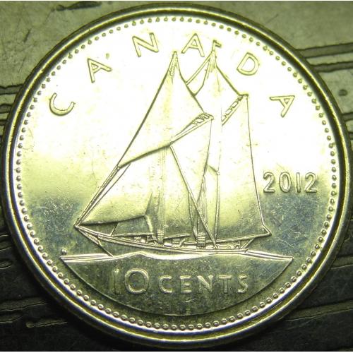 10 центів 2012 Канада