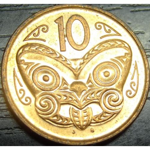 10 центів 2012 Нова Зеландія