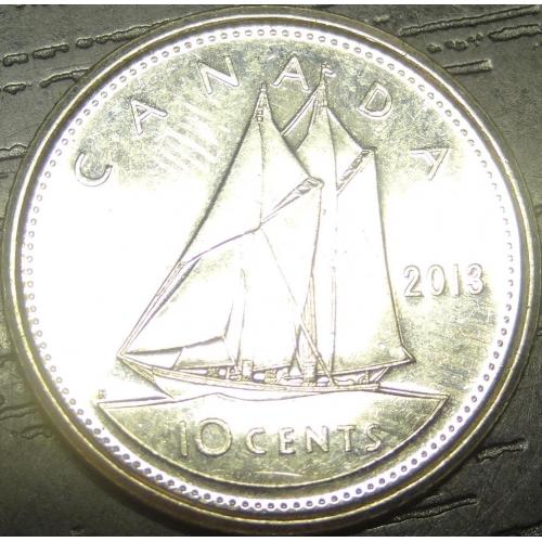 10 центів 2013 Канада