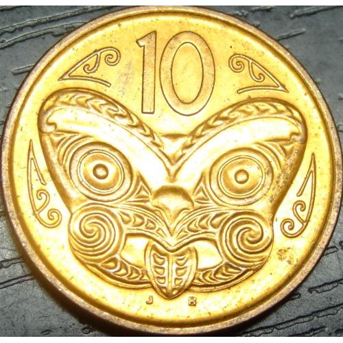 10 центів 2013 Нова Зеландія