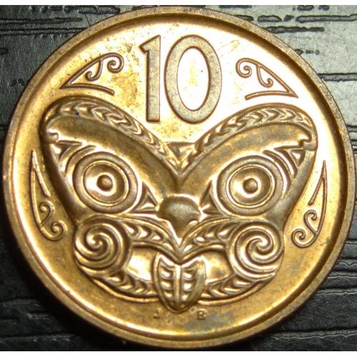 10 центів 2015 Нова Зеландія