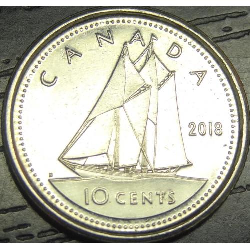 10 центів 2018 Канада