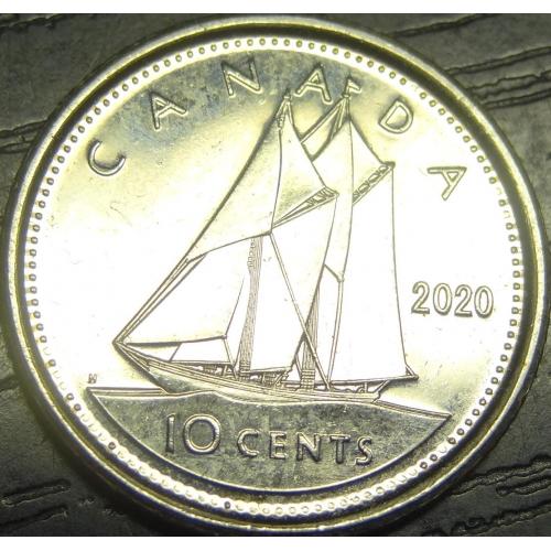 10 центів 2020 Канада