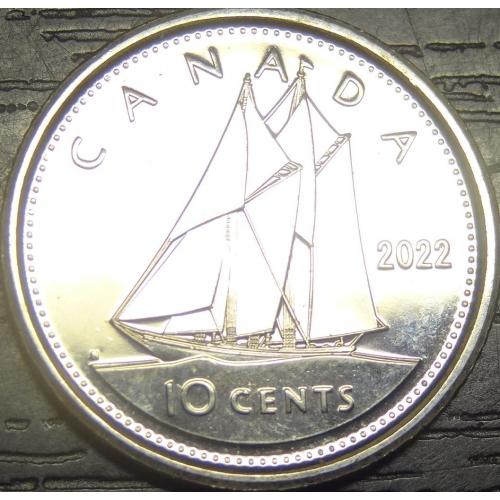 10 центів 2022 Канада