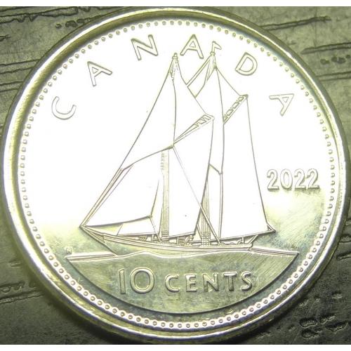 10 центів 2022 Канада