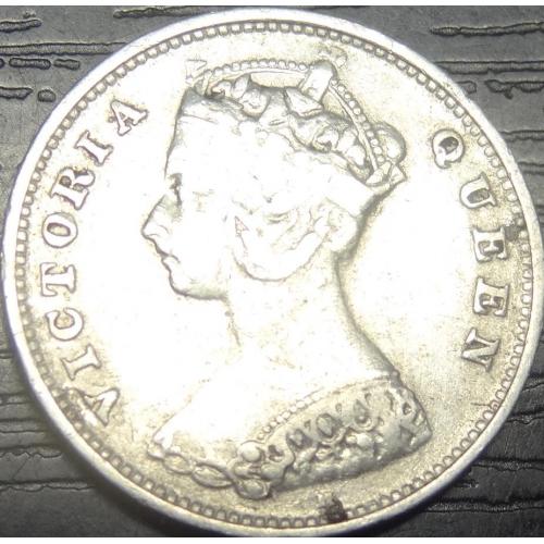 10 центів Гонконг 1897 H срібло