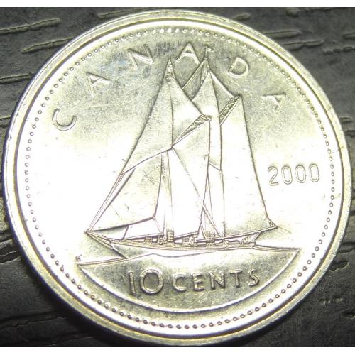 10 центів Канада 2000