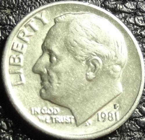 10 центів США 1981 P