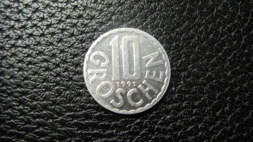 10 грошен 1991 Австрія