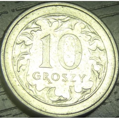 10 грошей 1991 Польща