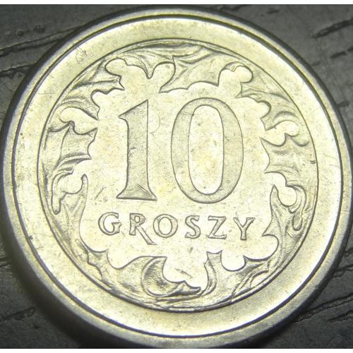 10 грошей 2001 Польща