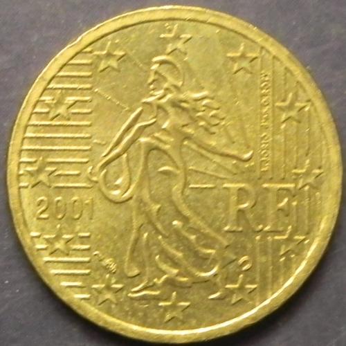 10 євроцентів 2001 Франція