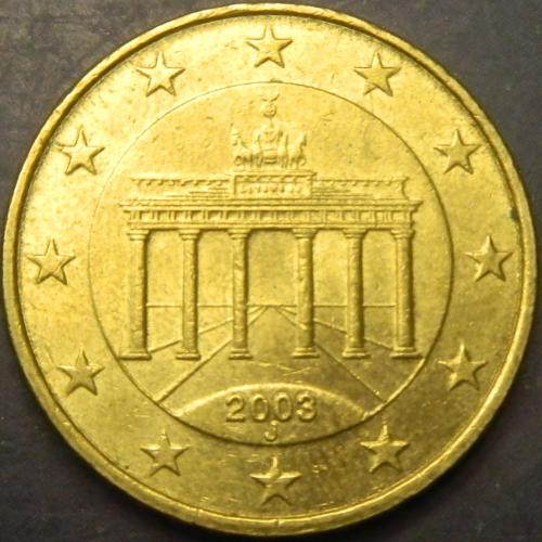 10 євроцентів 2003 J Німеччина