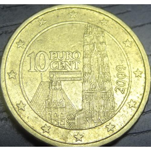 10 євроцентів 2009 Австрія