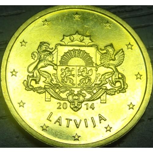 10 євроцентів Латвія 2014 UNC