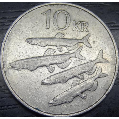 10 крон 1984 Ісландія