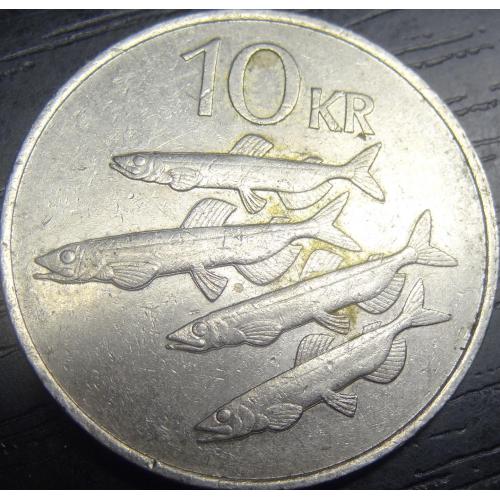 10 крон 1984 Ісландія