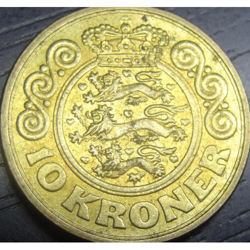 10 крон 1989 Данія