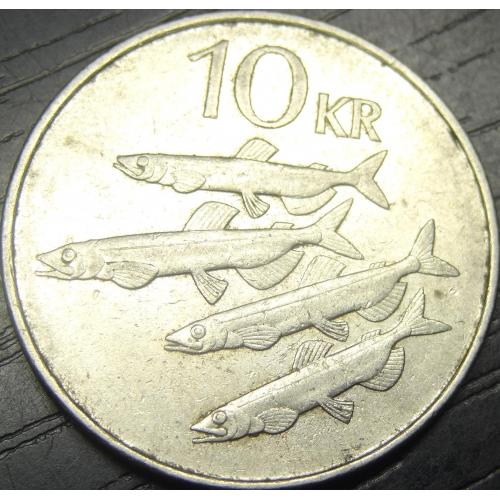 10 крон 1994 Ісландія