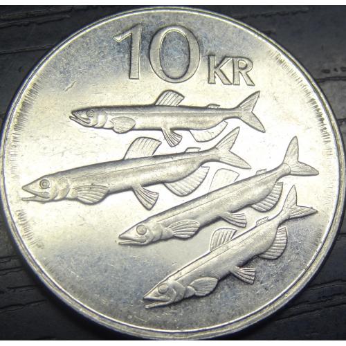 10 крон 2008 Ісландія