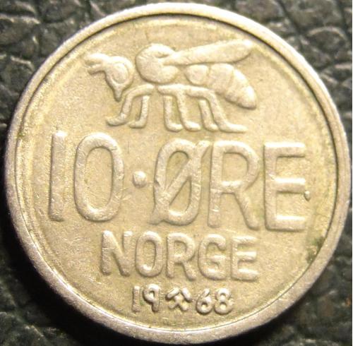10 оре 1968 Норвегія