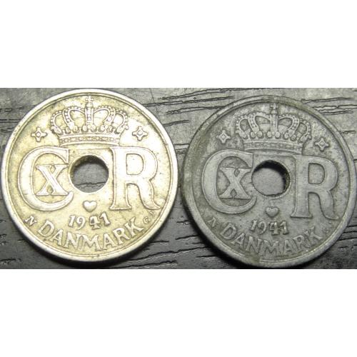 10 оре Данія 1941 (два різновиди)