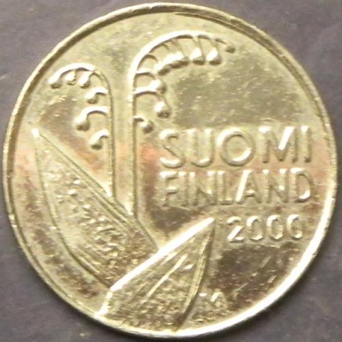 10 пенні 2000 Фінляндія (в Фінляндії вже євро)