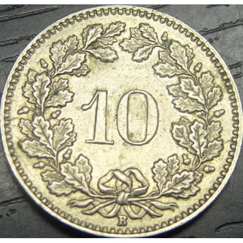 10 рапенів 1959 Швейцарія