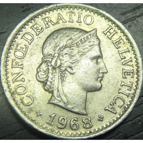 10 рапенів 1968 Швейцарія
