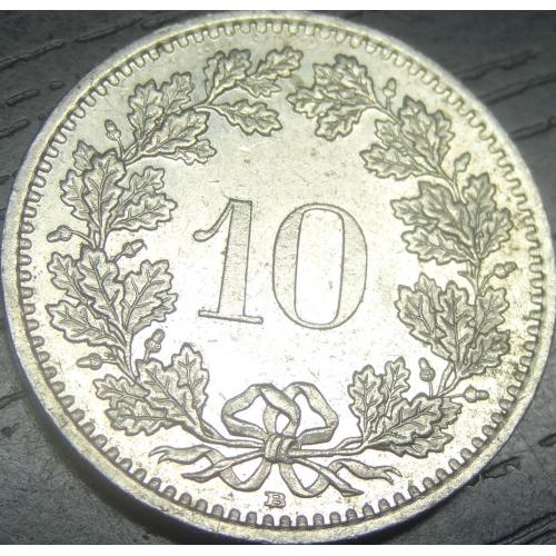 10 рапенів 1989 Швейцарія