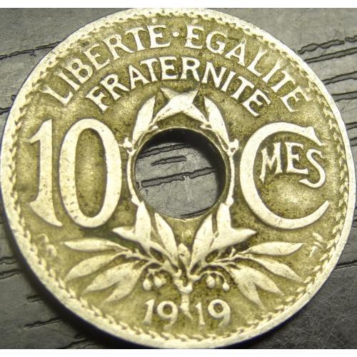 10 сантимів 1919 Франція