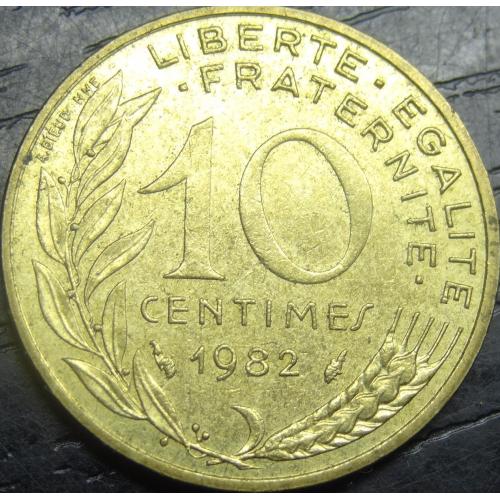 10 сантимів 1982 Франція