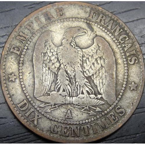 10 сантимів Франція 1856 A