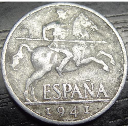 10 сентимів Іспанія 1941